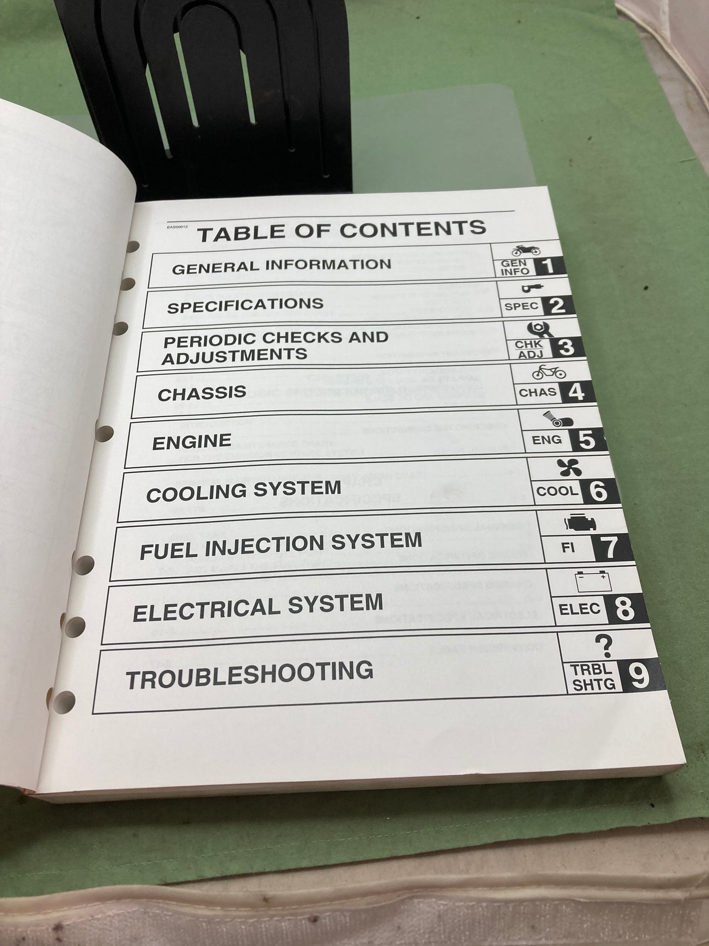 Genuine Yamaha LIT-11616-15-47 YZF-R1P YZF-R1PC Service Manual 2001