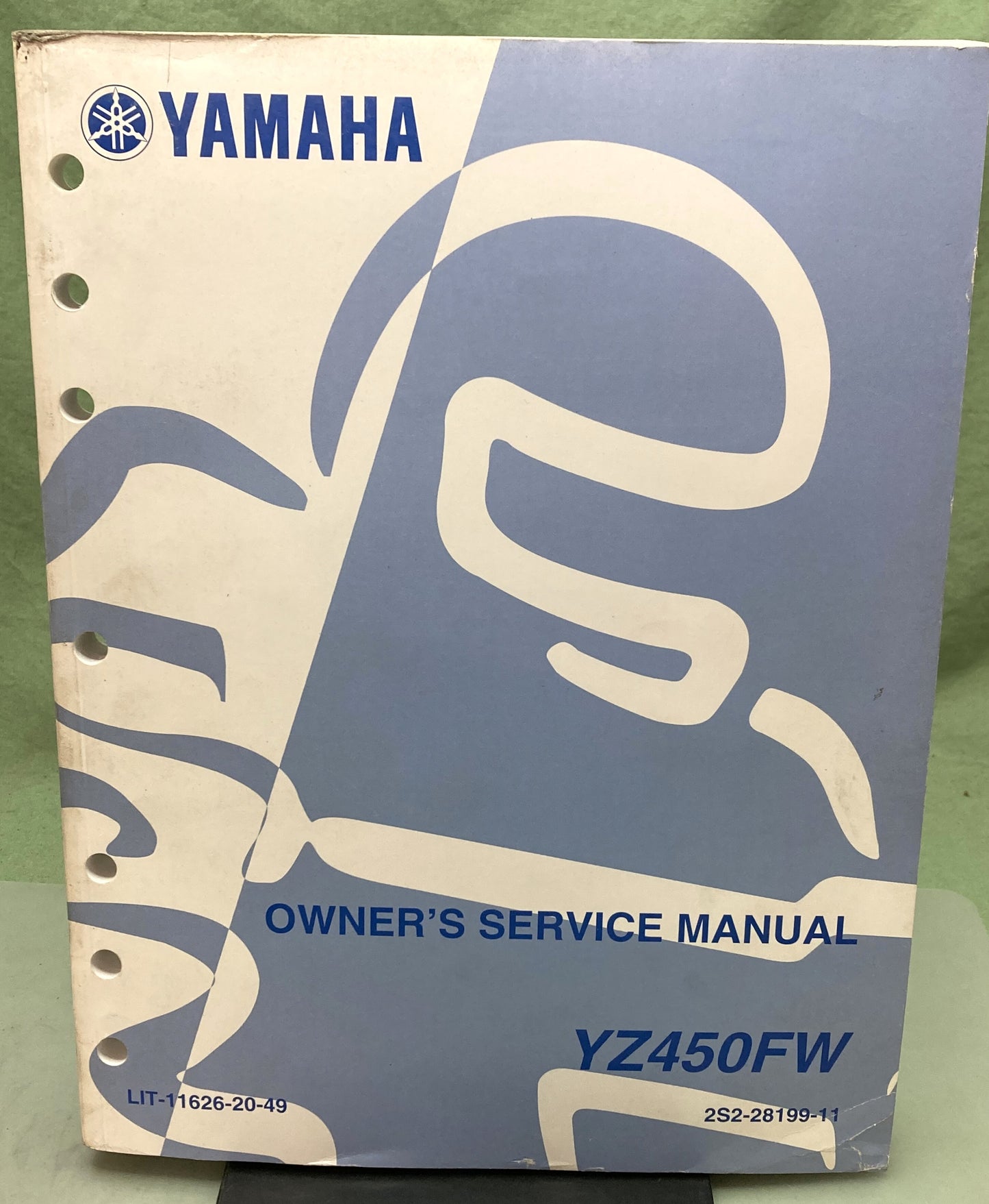 Genuine Yamaha LIT-11626-20-49 YZ450FW Owner's Service Manual 2006