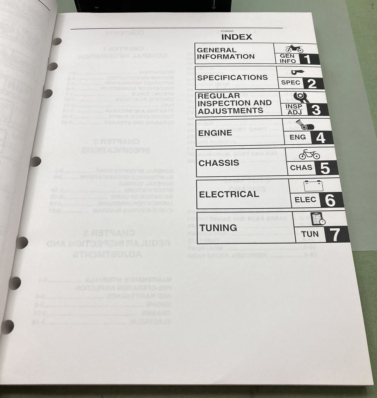Genuine Yamaha LIT-11626-19-73 YZ450FV Owner's Service Manual 2005