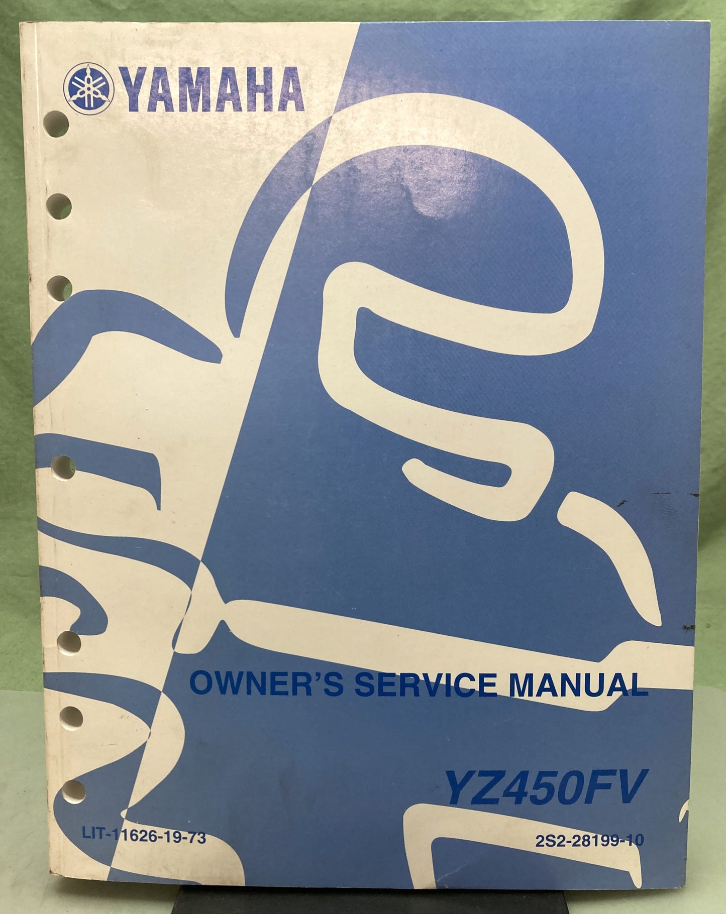 Genuine Yamaha LIT-11626-19-73 YZ450FV Owner's Service Manual 2005