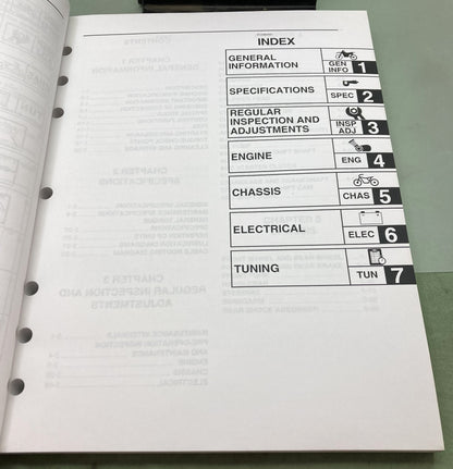 Genuine Yamaha LIT-11626-17-49 WR450FS Owner's Service Manual 2003