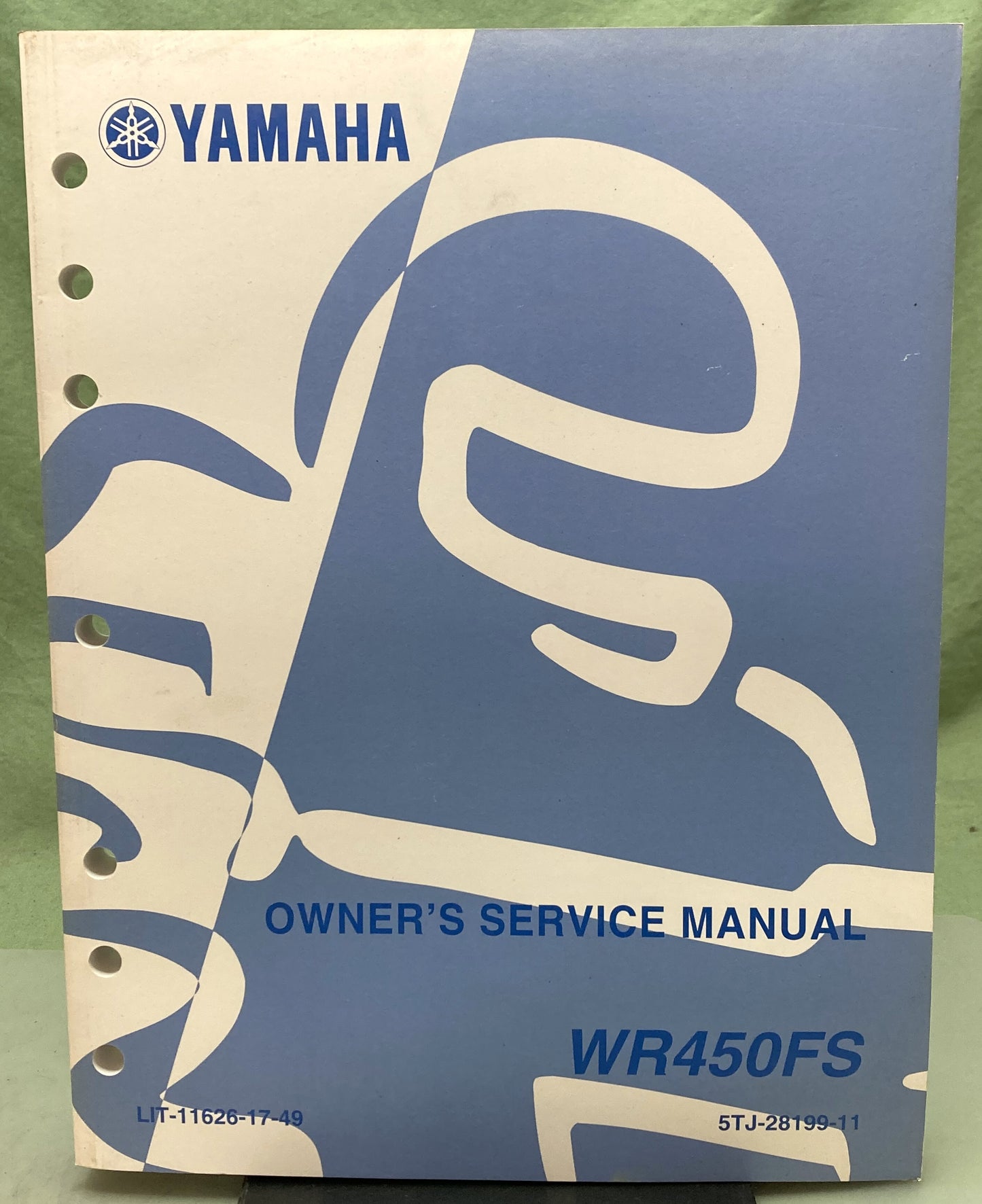 Genuine Yamaha LIT-11626-17-49 WR450FS Owner's Service Manual 2003