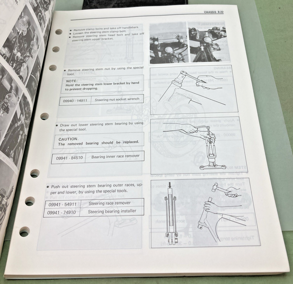GENUINE SUZUKI 99500-39022-03E GS1100G SERVICE MANUAL 1990