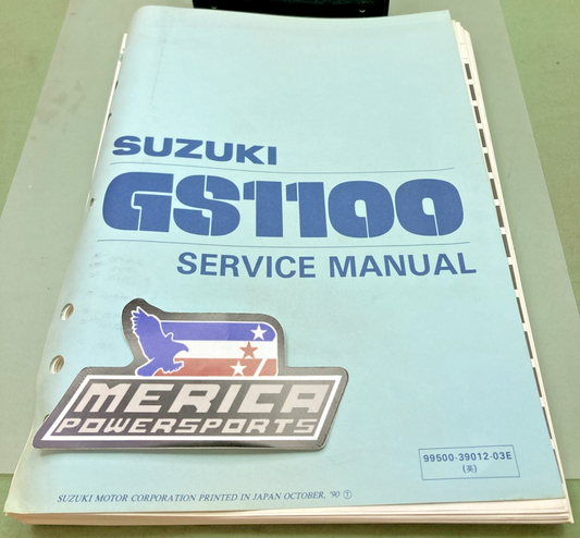 GENUINE SUZUKI 99500-39012-03E GS1100 SERVICE MANUAL 1990