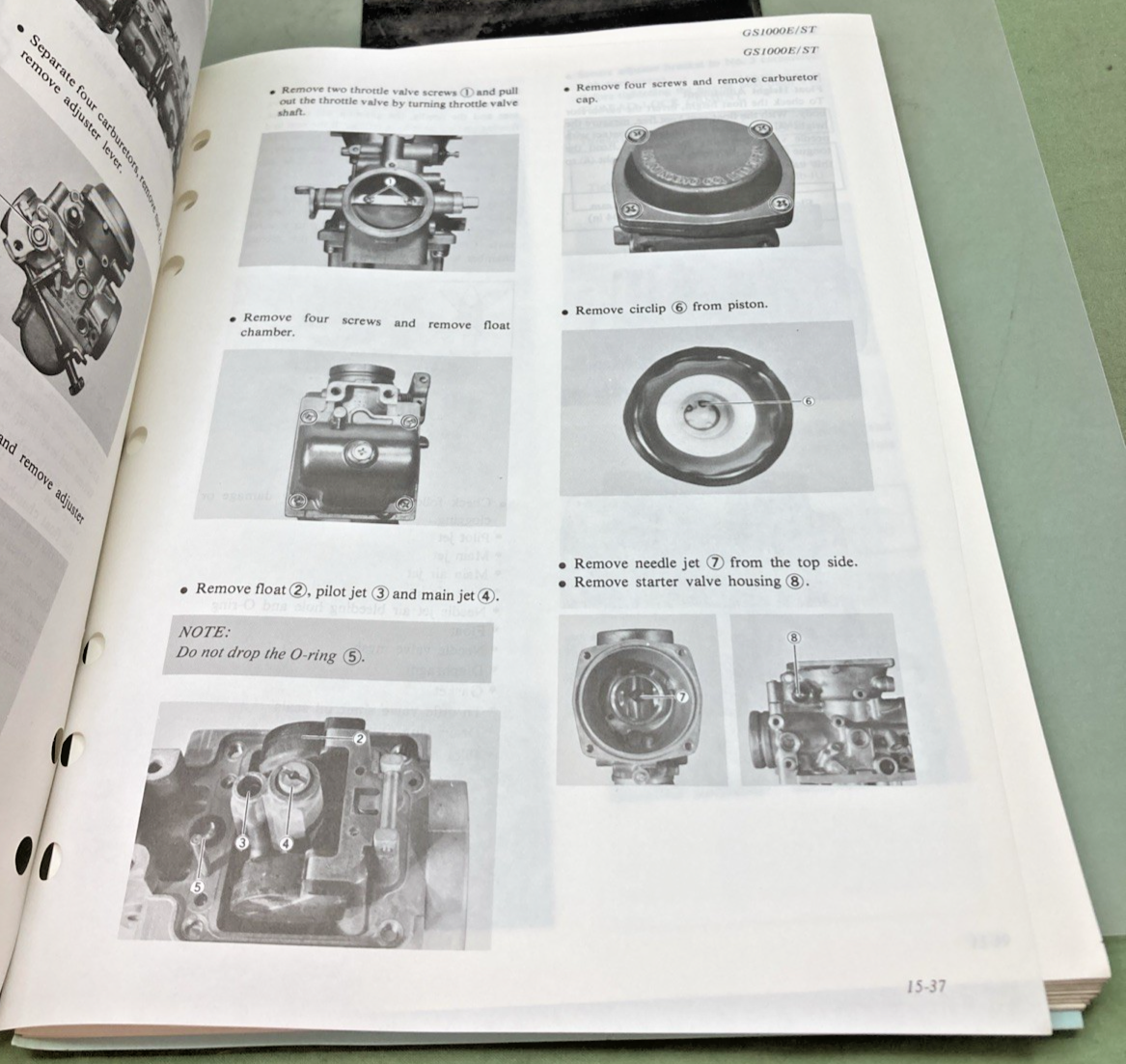GENUINE SUZUKI 99500-39001-03E GS1000 SERVICE MANUAL 1990