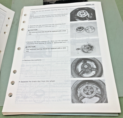 GENUINE SUZUKI 99500-39124-03E RF900R SERVICE MANUAL 1994