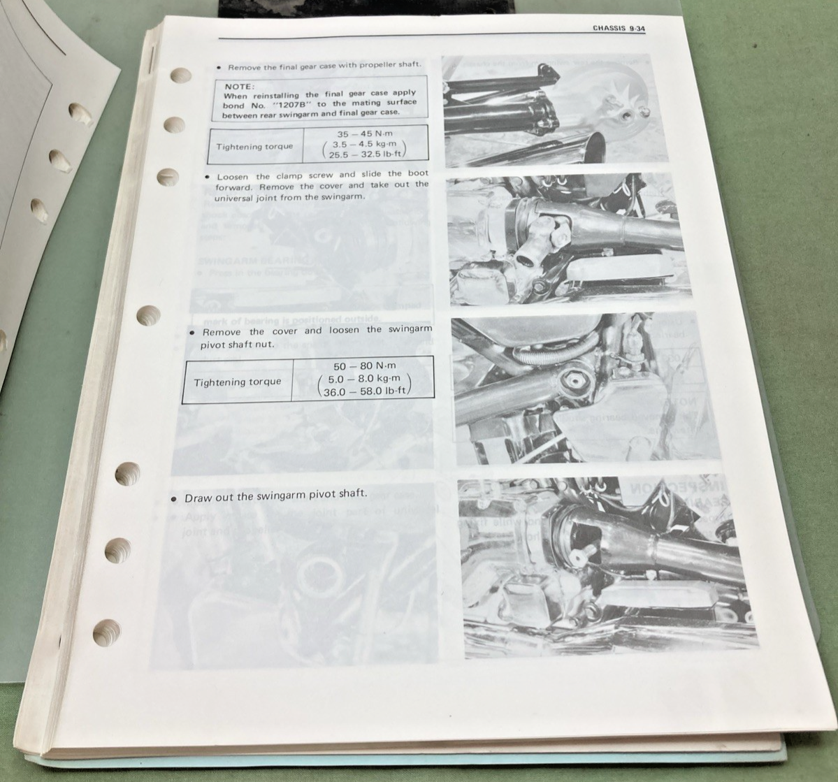 GENUINE SUZUKI 99500-38023-03E VS700GL/750GL/800GL SERVICE MANUAL 1990