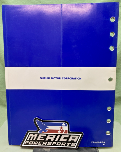 GENUINE SUZUKI 99501-39560-03E SV1000S SUPPLEMENTARY SERVICE MANUAL 2004