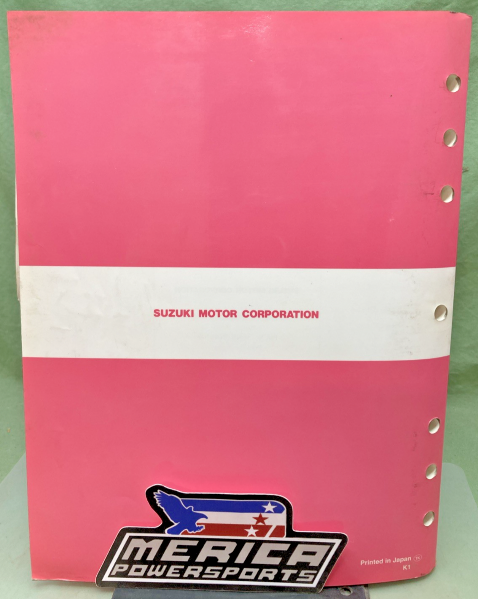 GENUINE SUZUKI 99500-38040-01E VL800 SERVICE MANUAL 2001