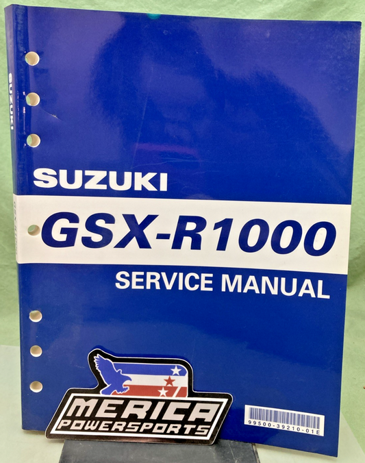 GENUINE SUZUKI 99500-39210-01E GSX-R1000 SERVICE MANUAL 2000