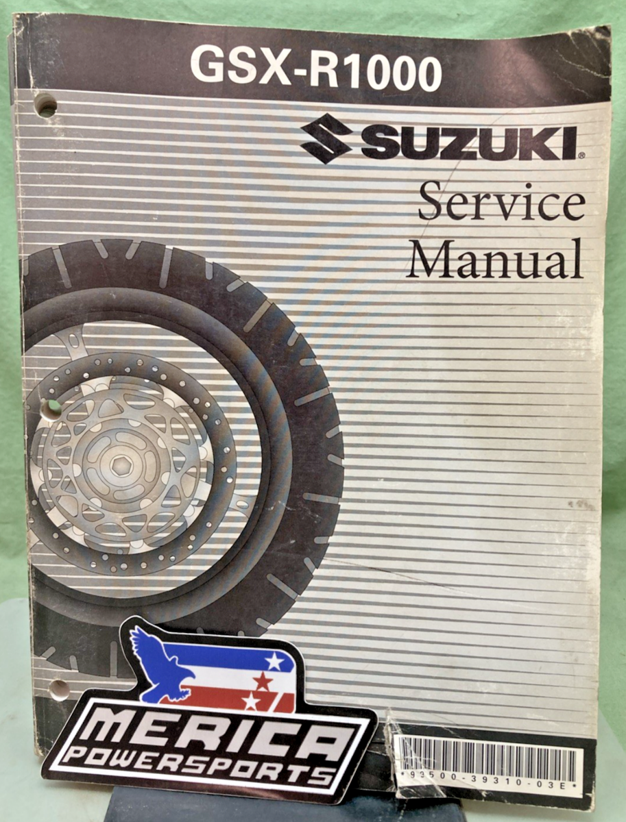 GENUINE SUZUKI 99500-39310-03E GSX-R1000 SERVICE MANUAL 2007