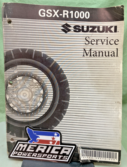 GENUINE SUZUKI 99500-39310-03E GSX-R1000 SERVICE MANUAL 2007