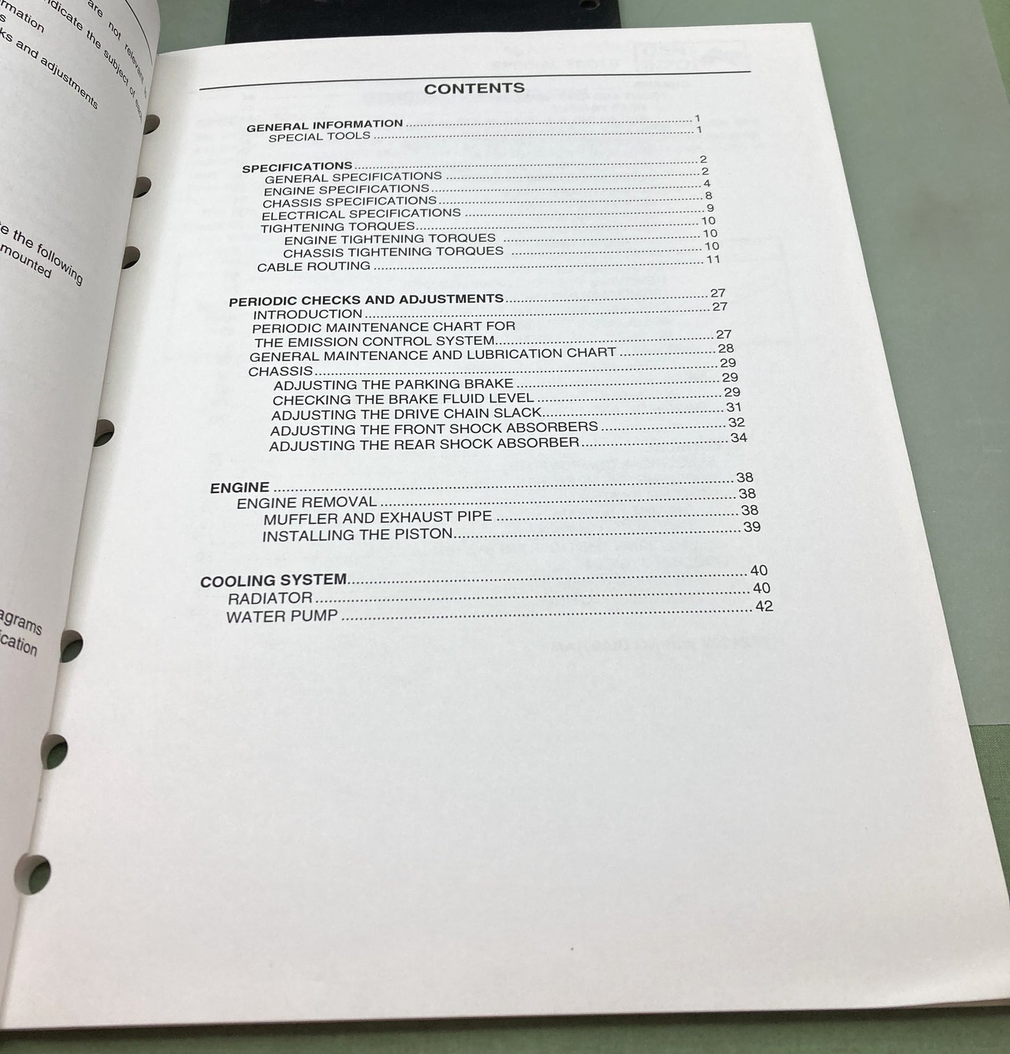 Genuine Yamaha LIT-11616-19-32 YFZ450V Supp. Service Manual 2005