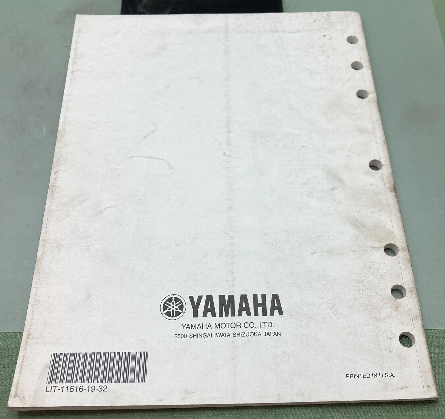 Genuine Yamaha LIT-11616-19-32 YFZ450V Supp. Service Manual 2005