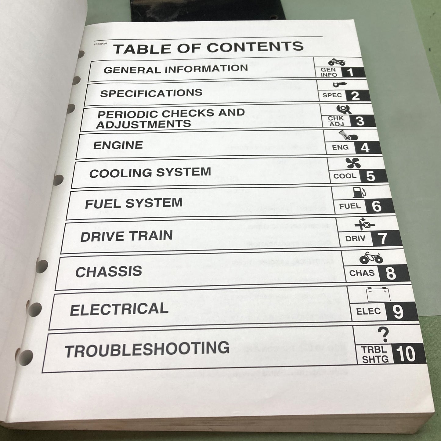 Genuine Yamaha LIT-11616-19-43 YXR45FAV Service Manual 2005