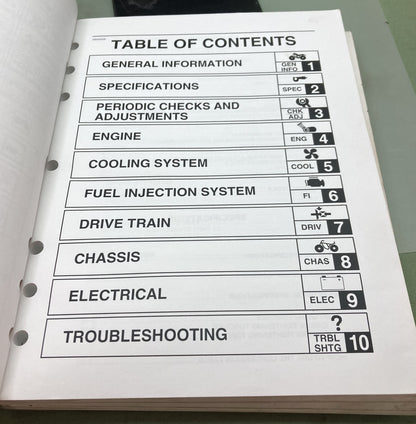 Genuine Yamaha LIT-11616-20-11 YFM7FGPW Service Manual 2006