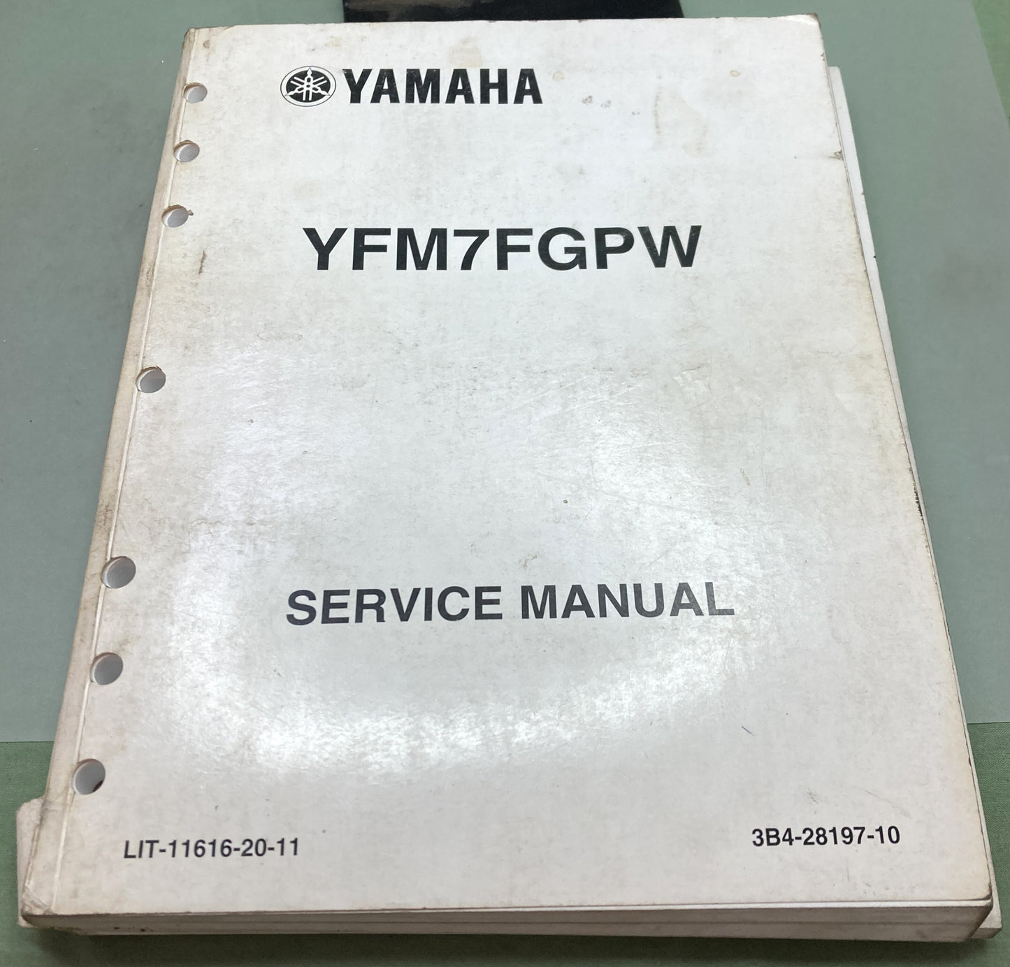 Genuine Yamaha LIT-11616-20-11 YFM7FGPW Service Manual 2006