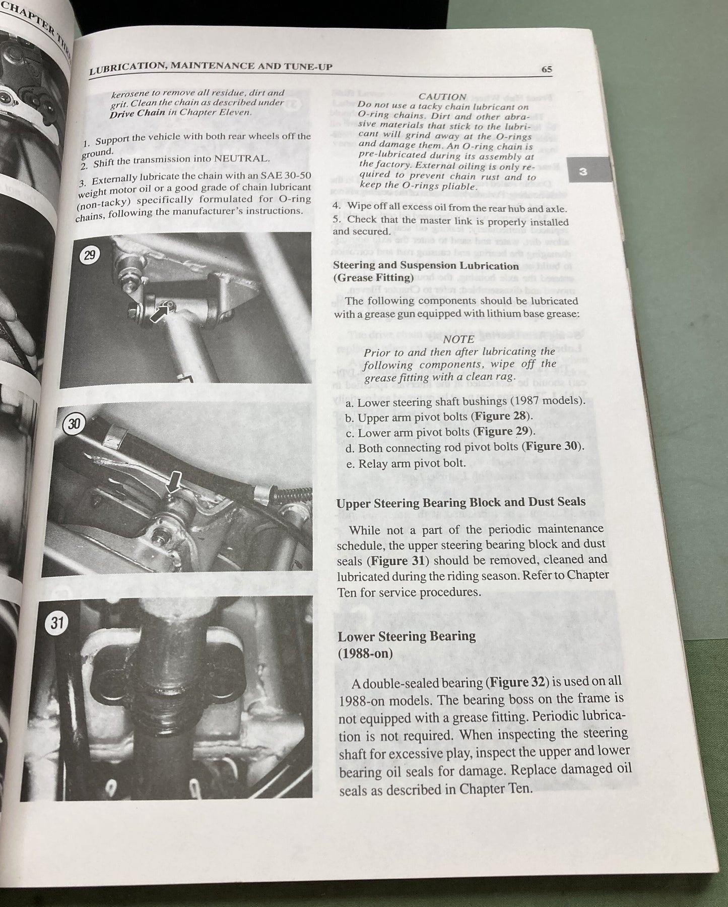 Genuine Clymer M487 Yamaha Warrior Service Manual 1987-1995