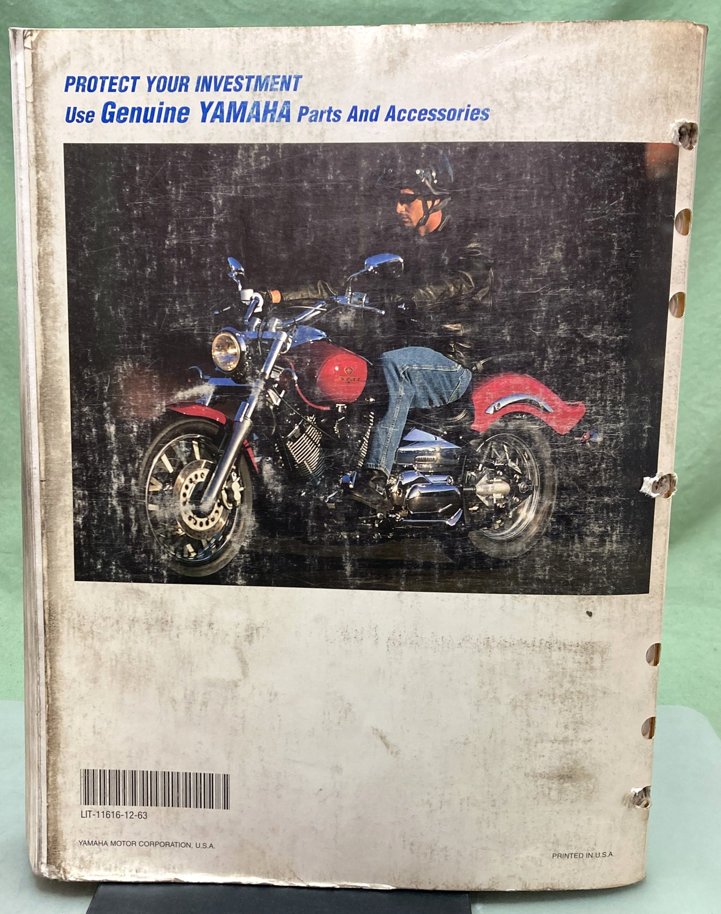 Genuine Yamaha LIT-11616-12-63 XVS1100L(C) Service Manual 1999