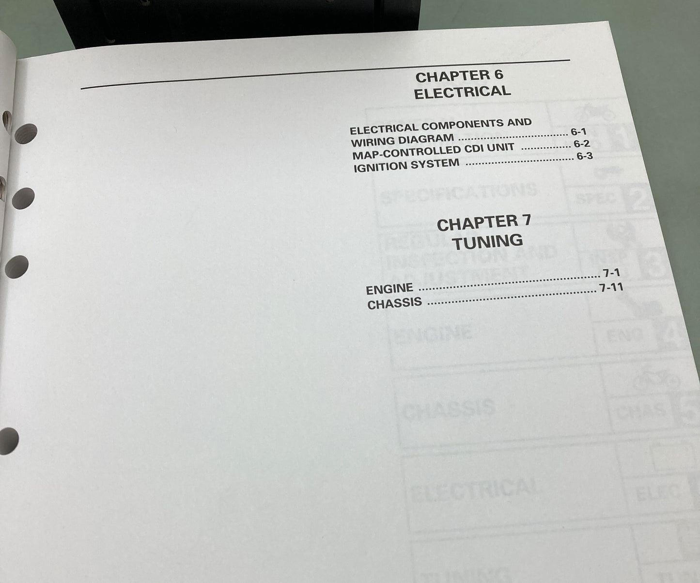 Genuine Yamaha LIT-11626-11-19 YZ400FK1 Service Manual 1997