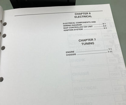 Genuine Yamaha LIT-11626-11-19 YZ400FK1 Service Manual 1997