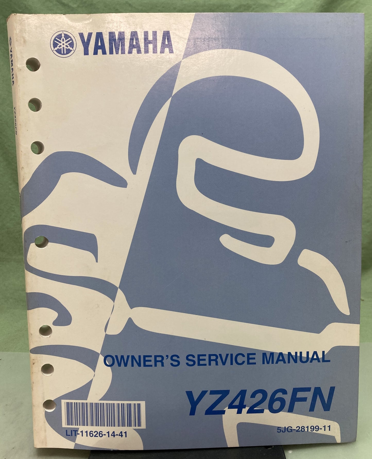 Genuine Yamaha LIT-11626-14-41 YZ426FN Owner's Service Manual 2000