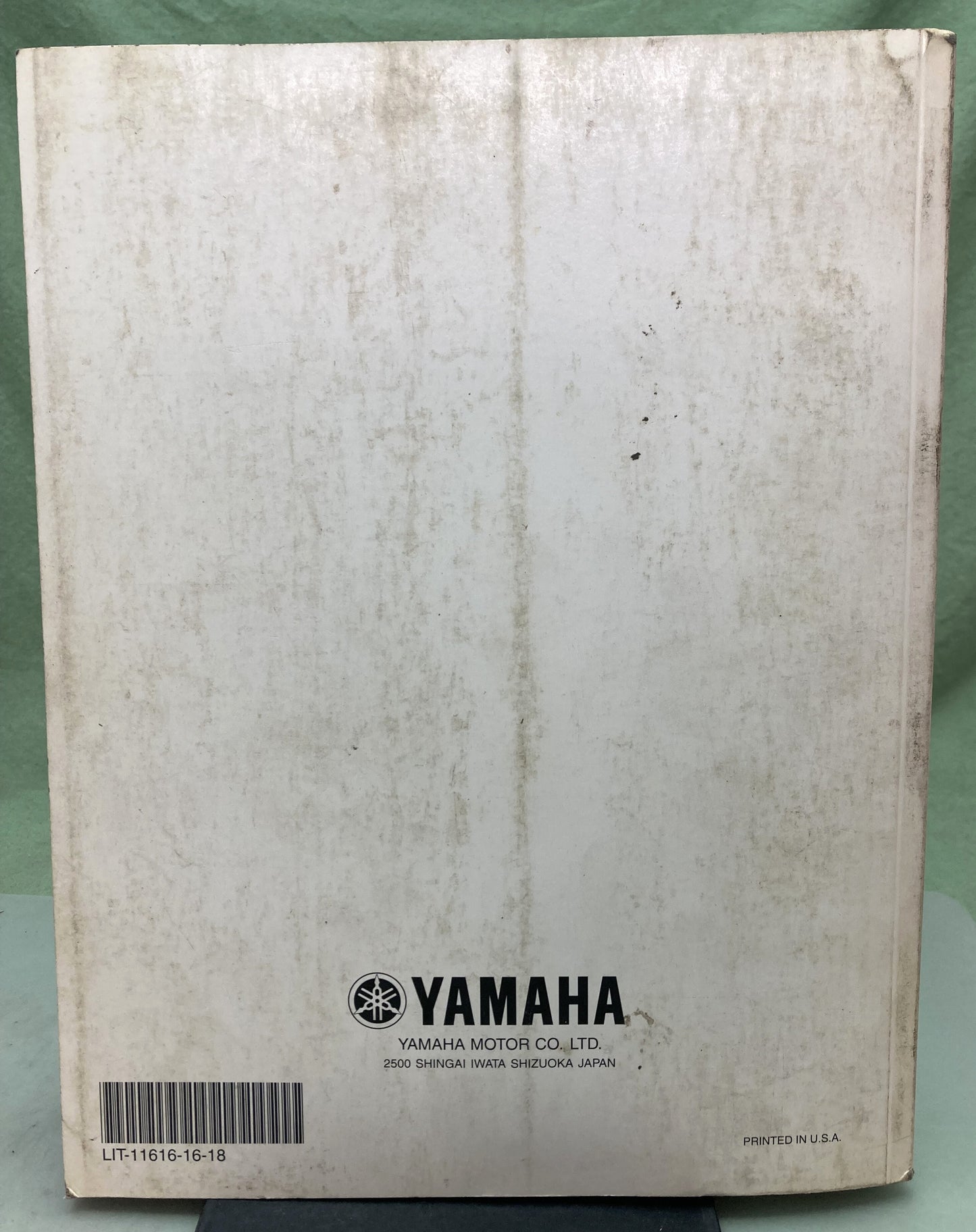 Genuine Yamaha LIT-11616-16-18 FJR1300R FJR1300RC Service Manual 2002