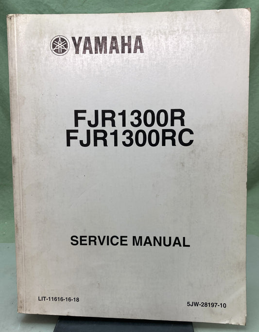 Genuine Yamaha LIT-11616-16-18 FJR1300R FJR1300RC Service Manual 2002