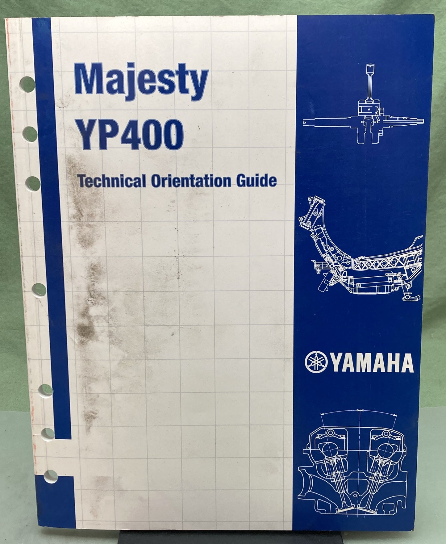 Genuine Yamaha LIT-BKTOG-SC-01 Majesty YP400 Technical Orientation Guide 2004