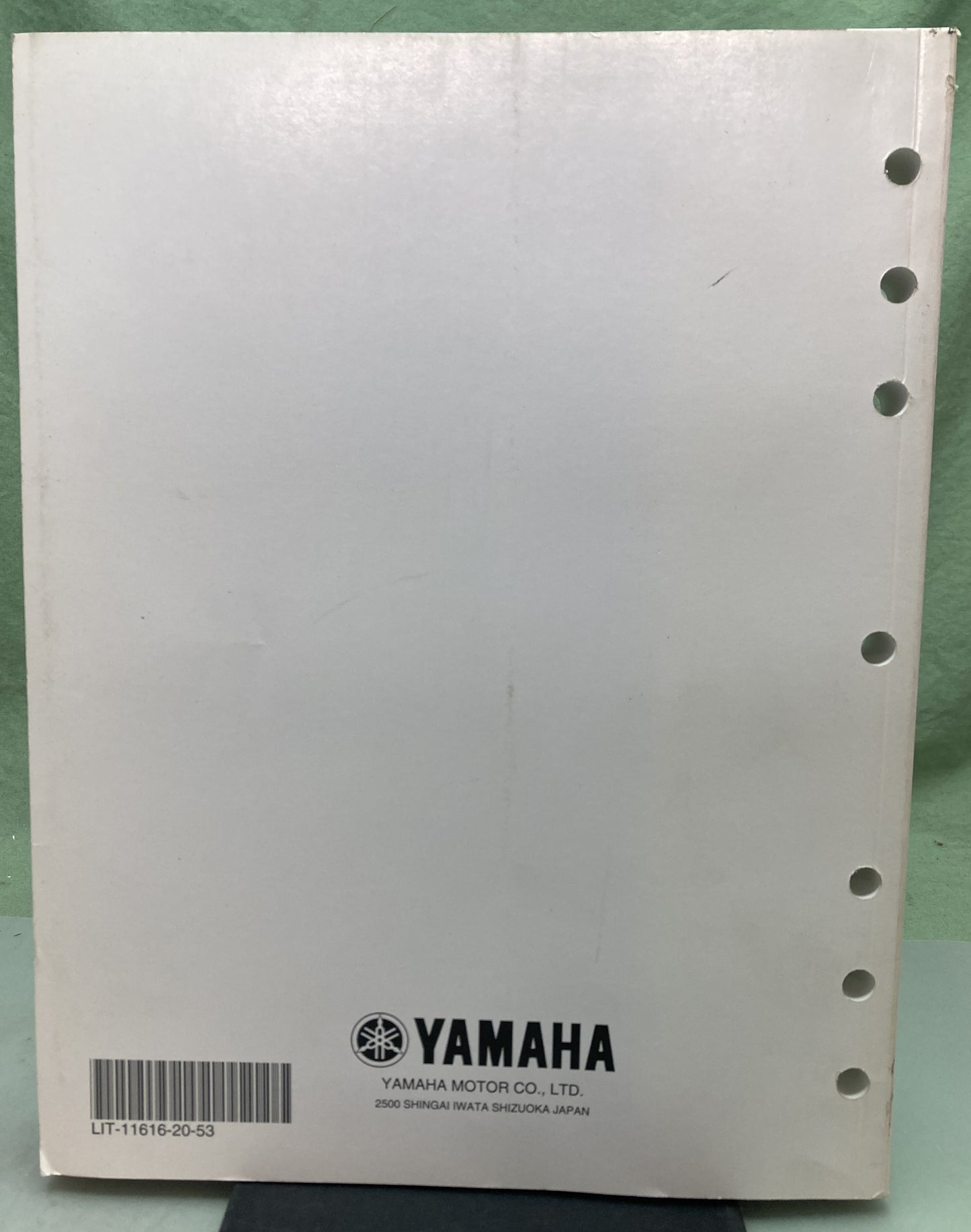 Genuine Yamaha LIT-11616-20-53 YZFR1W YZFR1WC Service Manual 2006