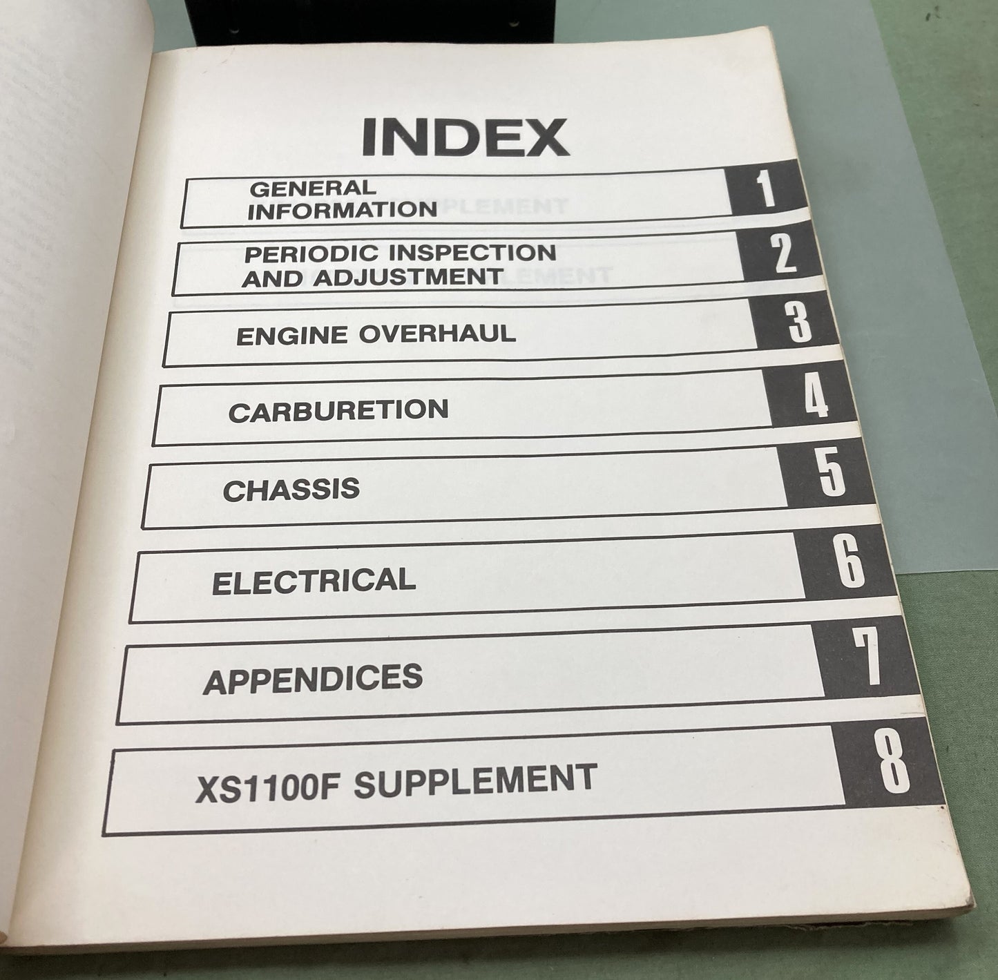 Genuine Yamaha LIT-11616-XS-12 XS 1100 Models Service Manual '78-'80