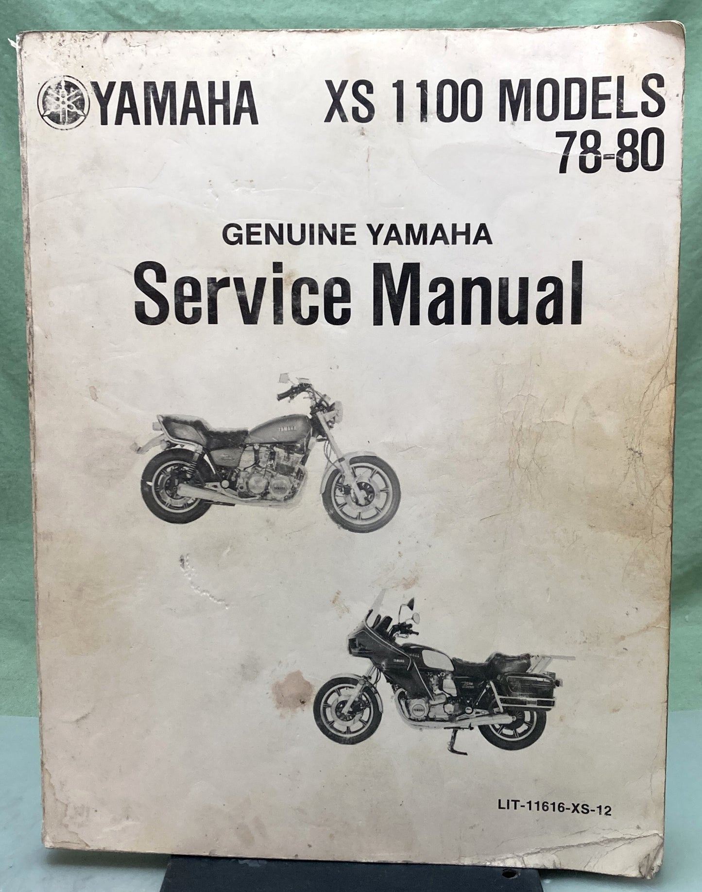 Genuine Yamaha LIT-11616-XS-12 XS 1100 Models Service Manual '78-'80