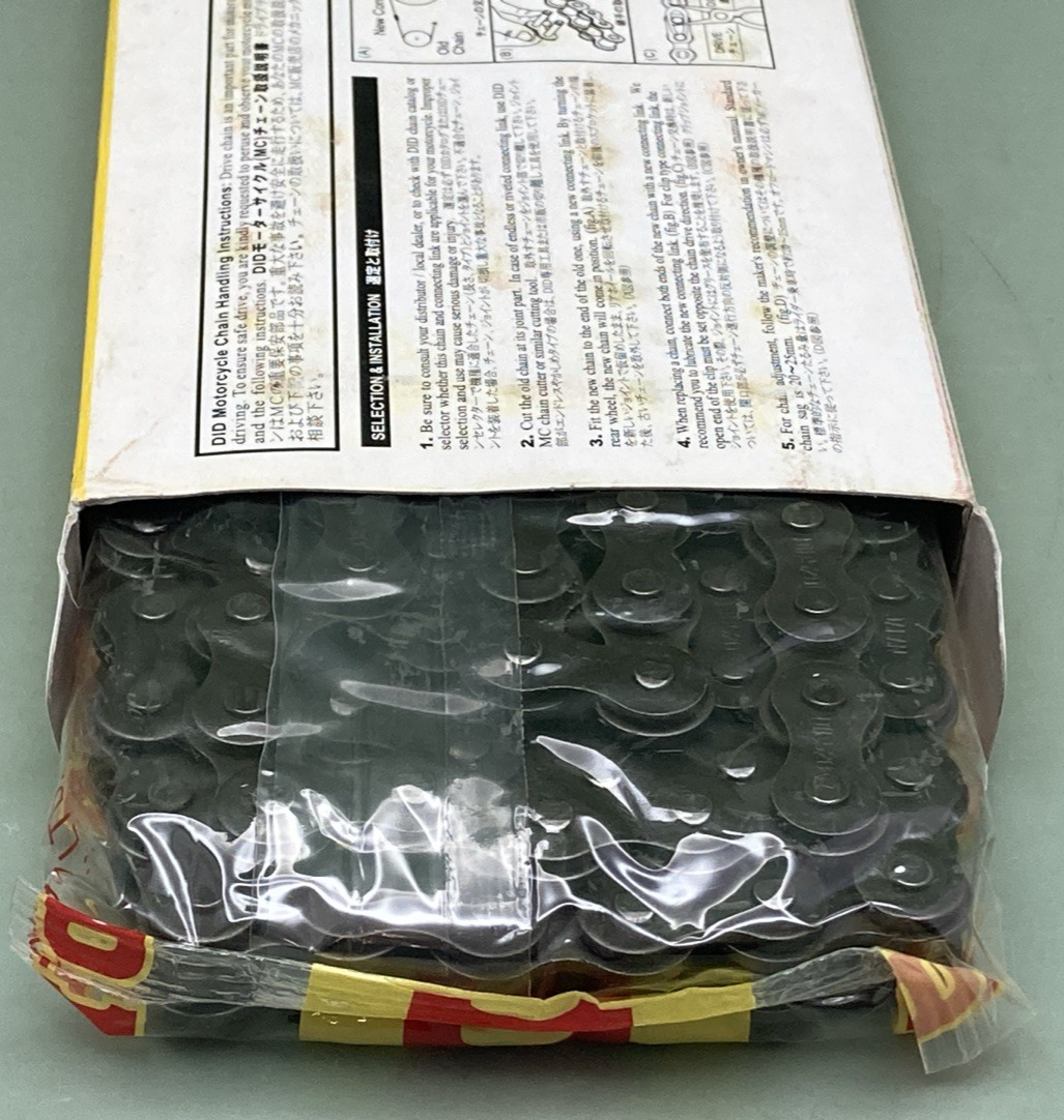 NEW GENUINE D.I.D. 520-114RB NON-SEALED CHAIN 520 X 114RB