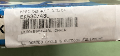NEW GENUINE EK 530-48L CHAIN