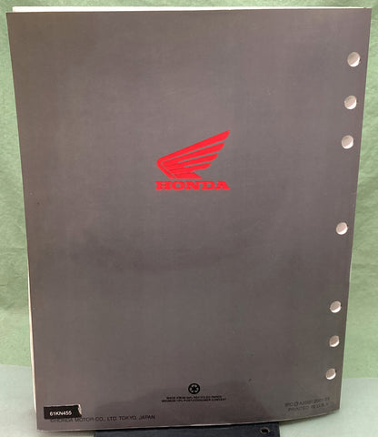 Genuine Honda 61KN455 XR80R, XR100R Service Manual 1998-2003