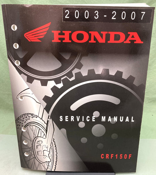 Genuine Honda 61KPT04 CRF150F Service Manual 2003-2007