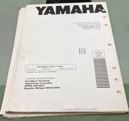 Genuine Yamaha Service Information Specialty Tools and Shop Equipment