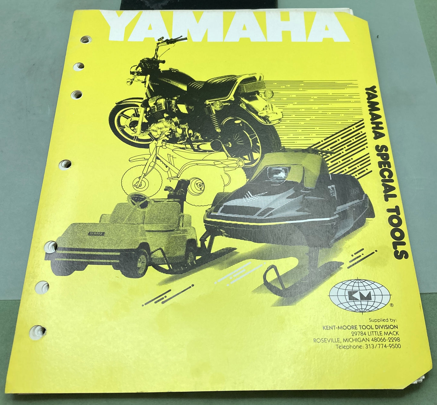 Genuine Yamaha Service Information Specialty Tools and Shop Equipment