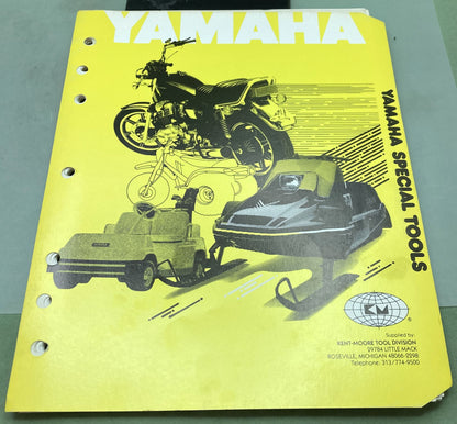 Genuine Yamaha Service Information Specialty Tools and Shop Equipment