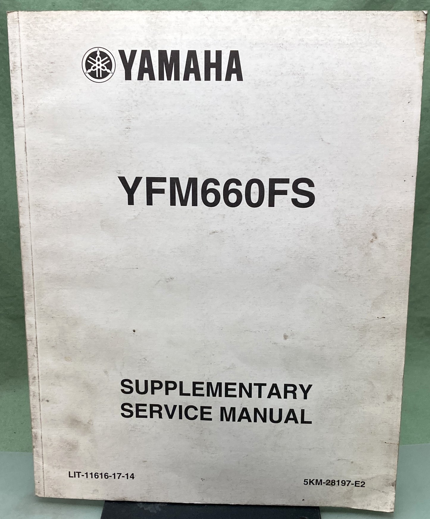 Genuine Yamaha LIT-11616-17-14 YFM660FS Supp. Service Manual 2003