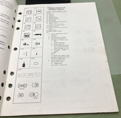 Genuine Yamaha LIT-11666-17-05 YFM660RS Assembly Manual 2003