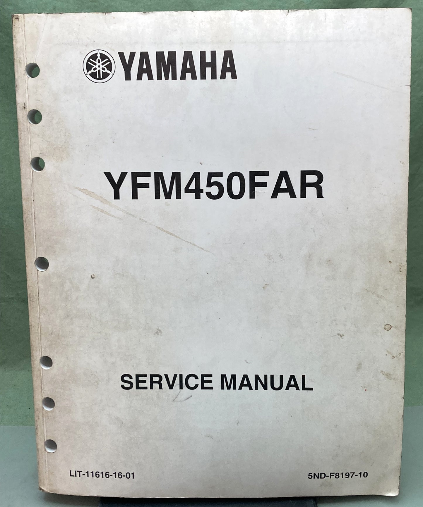 Genuine Yamaha LIT-11616-16-01 YFM450FAR Service Manual 2002