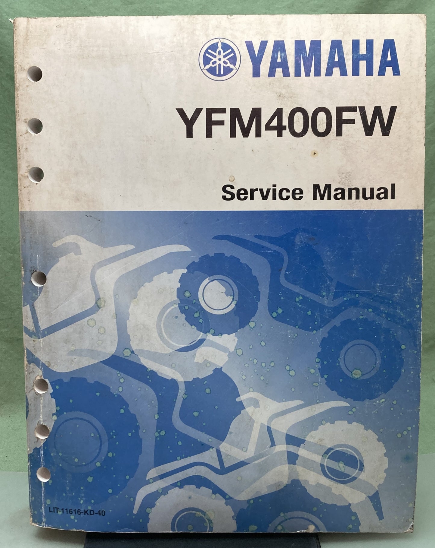 Genuine Yamaha LIT-11616-KD-40 YFM400FW Service Manual 1996