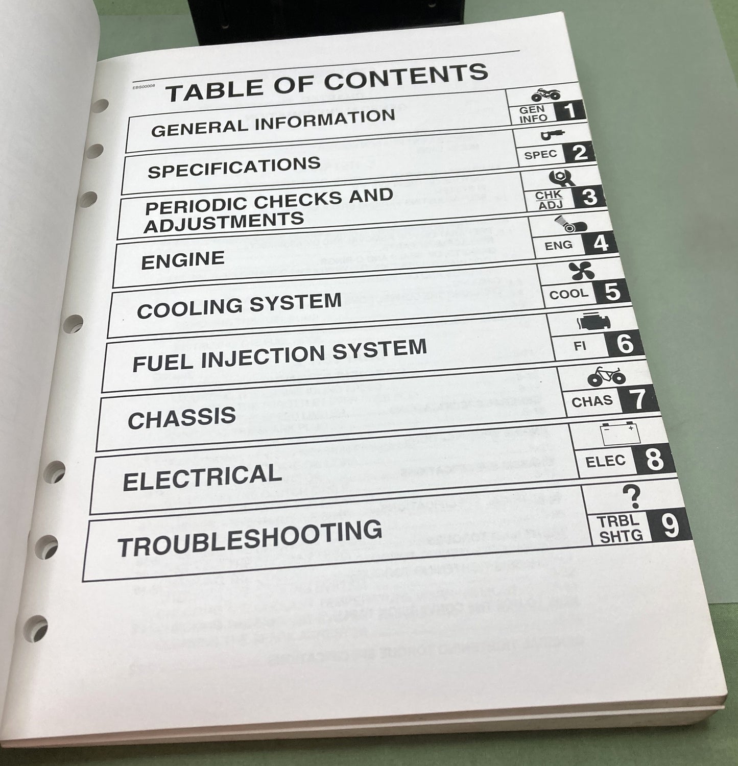 Genuine Yamaha LIT-11616-19-13 YFM700RV Service Manual 2005
