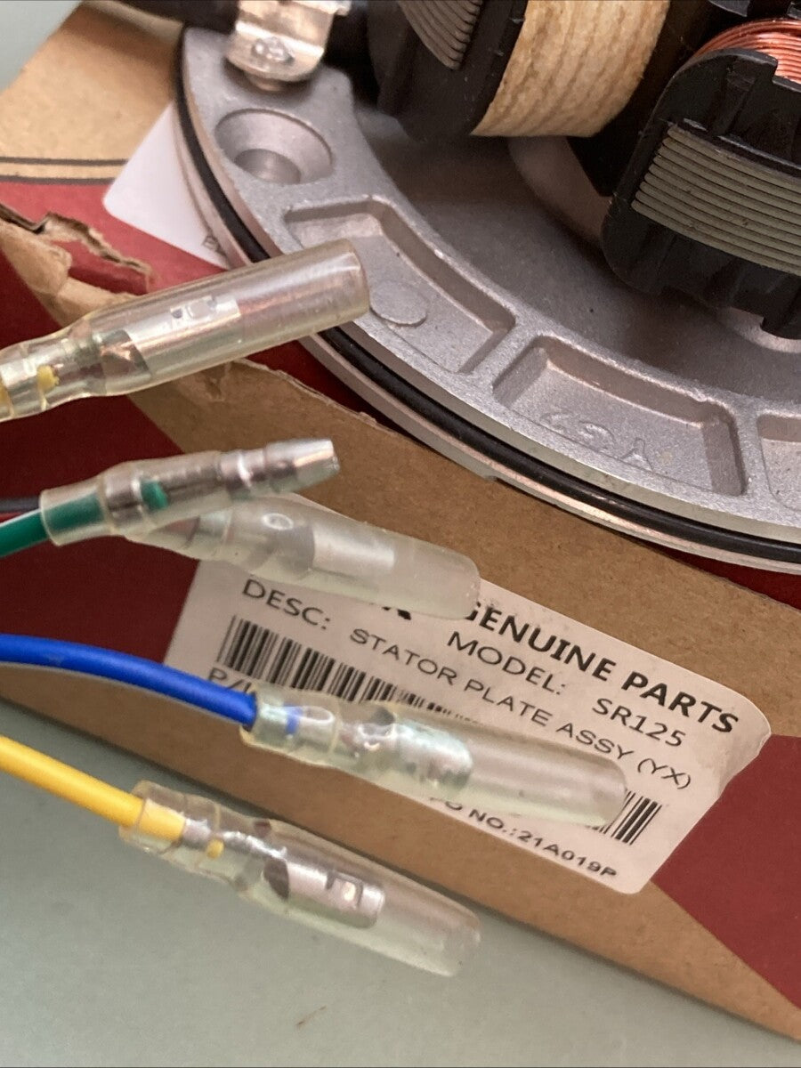 New Genuine SSR A02910-09-00 STATOR PLATE ASSY SR125