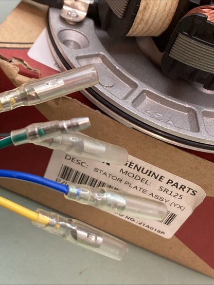 New Genuine SSR A02910-09-00 STATOR PLATE ASSY SR125
