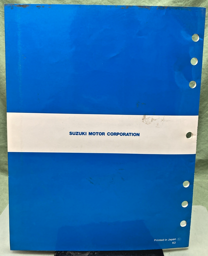 NEW GENUINE SUZUKI 99501-37210-03E GSX-R750 SUPPLEMENTARY SERVICE MANUAL 2001