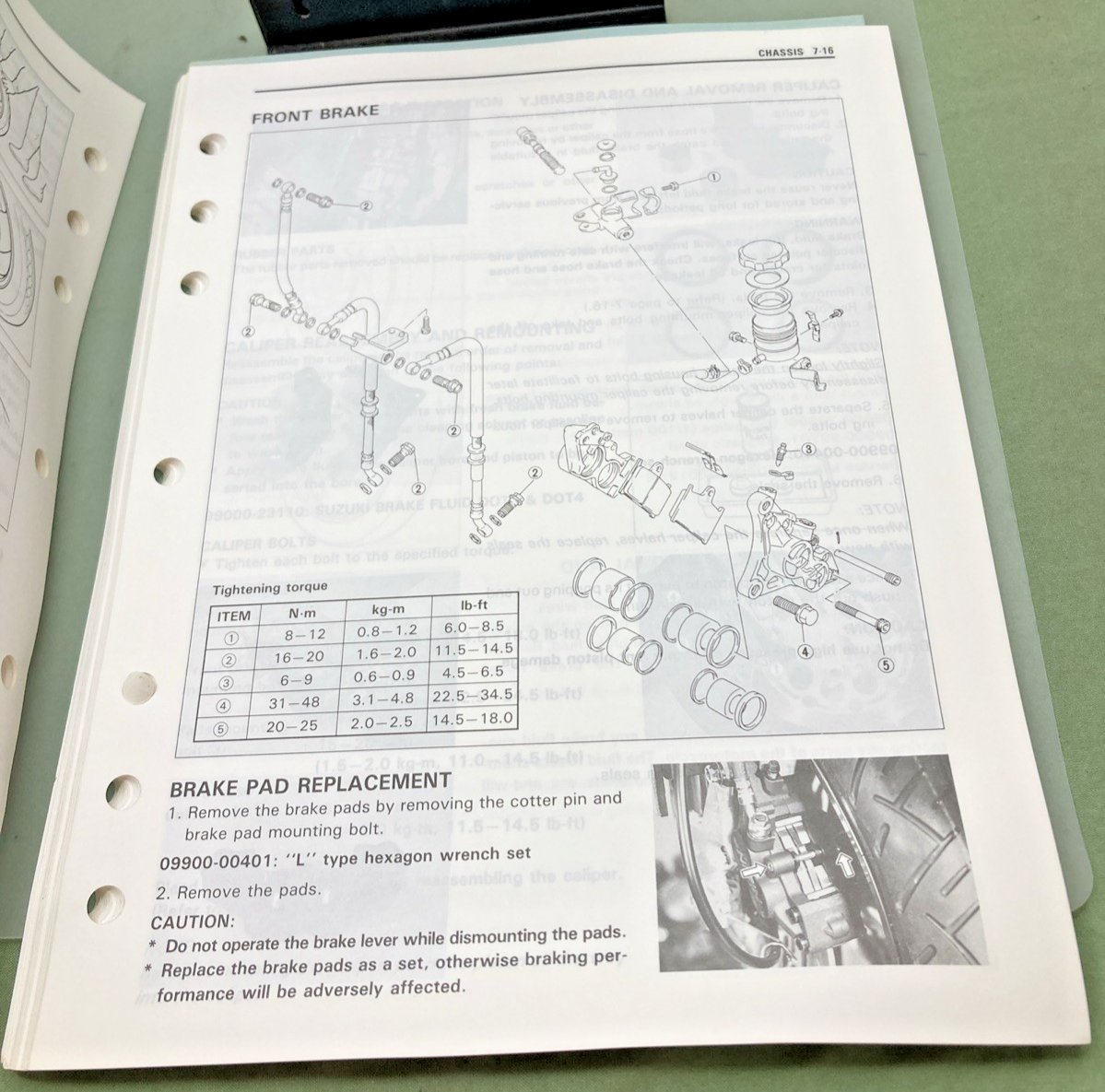 NEW GENUINE SUZUKI 99500-37073-03E GSX-R750W SERVICE MANUAL 1992