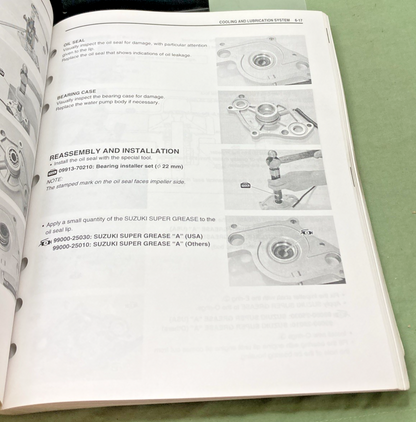 GENUINE SUZUKI 99500-36130-03E DL650 SERVICE MANUAL 2003