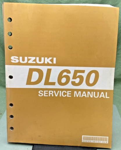 GENUINE SUZUKI 99500-36130-03E DL650 SERVICE MANUAL 2003